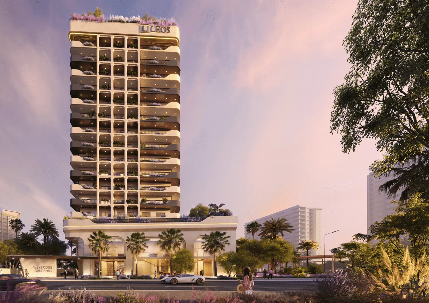 Weybridge Gardens 2 in Dubai Land Residence by Leos - Exterior Image 5