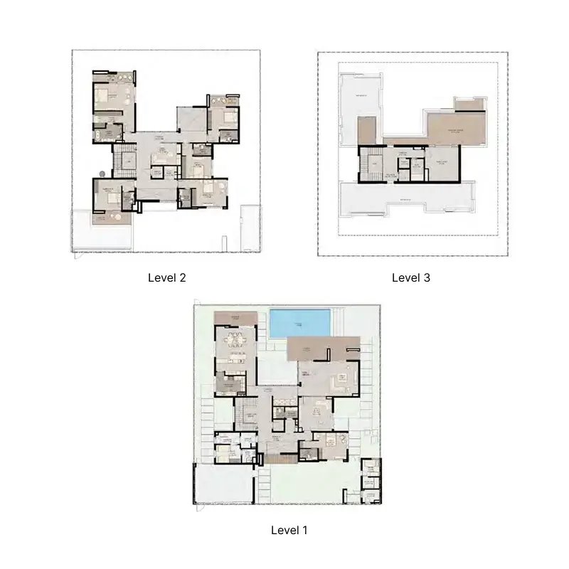 6 Bedrooms villa - Athlon by Aldar