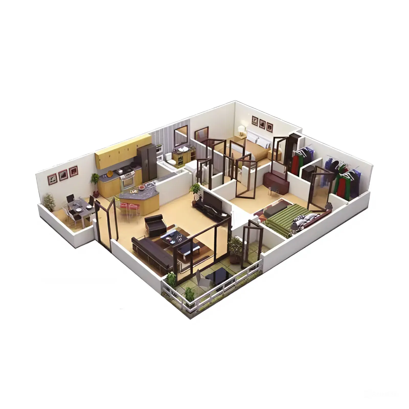 1 bedroom