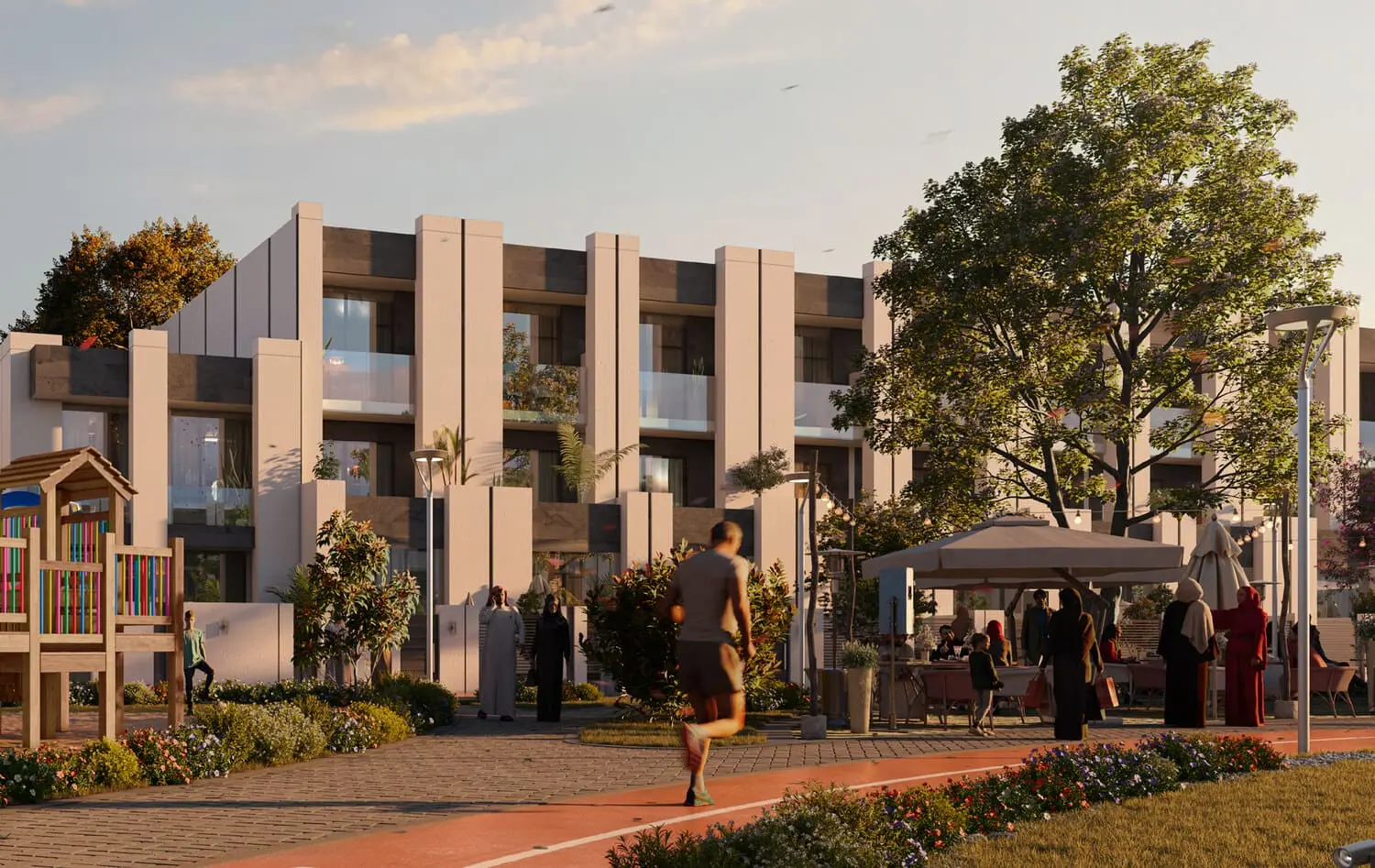 Reportage Village master plan