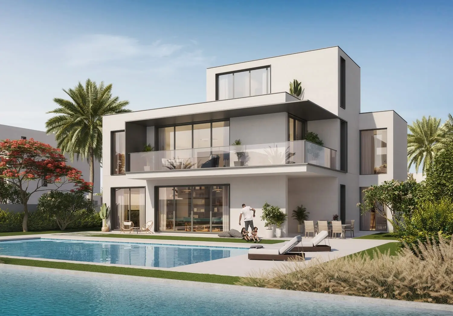 The Oasis Palmiera in Dubai Land Residence by EMAAR - Exterior Image 2