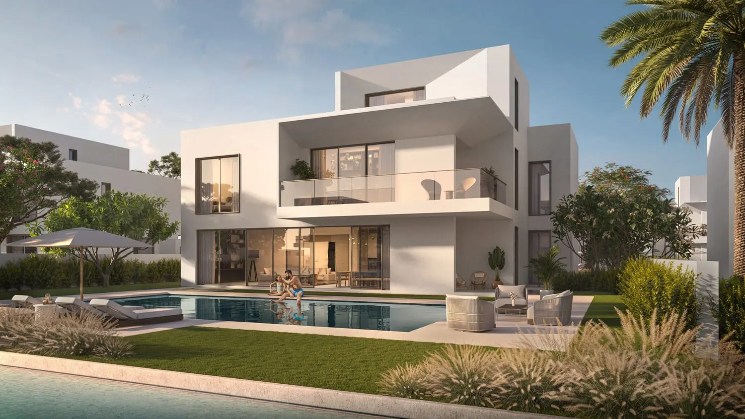 The Oasis Palmiera in Dubai Land Residence by EMAAR - Exterior Image 3