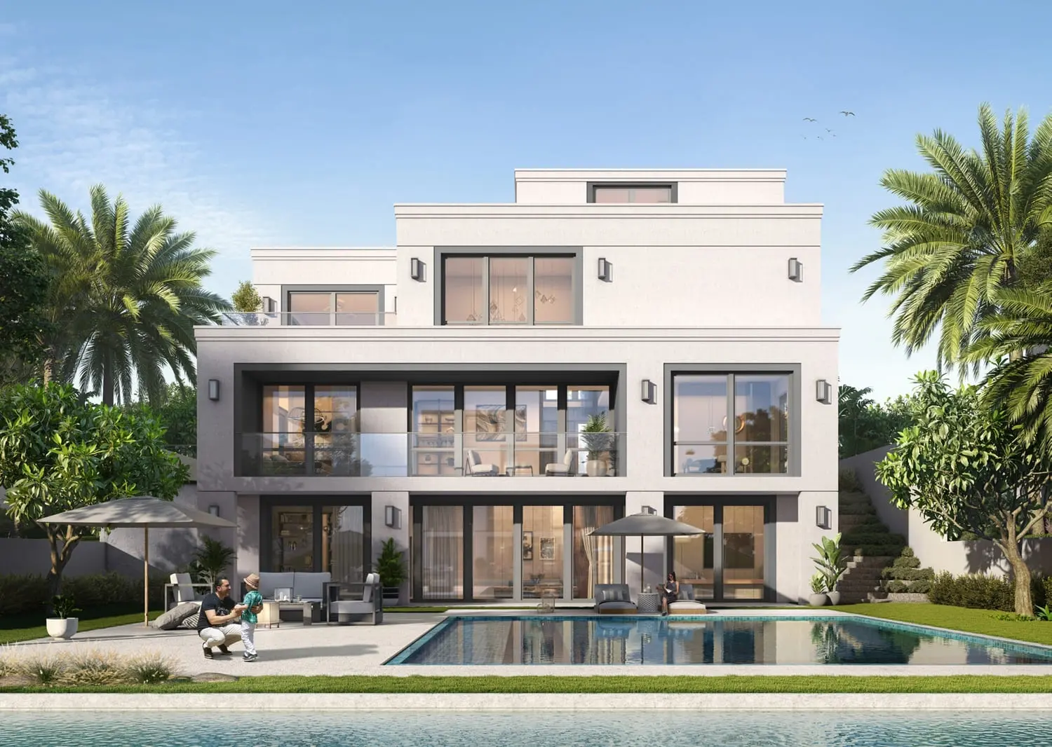 The Oasis Palmiera in Dubai Land Residence by EMAAR - Exterior Image 5