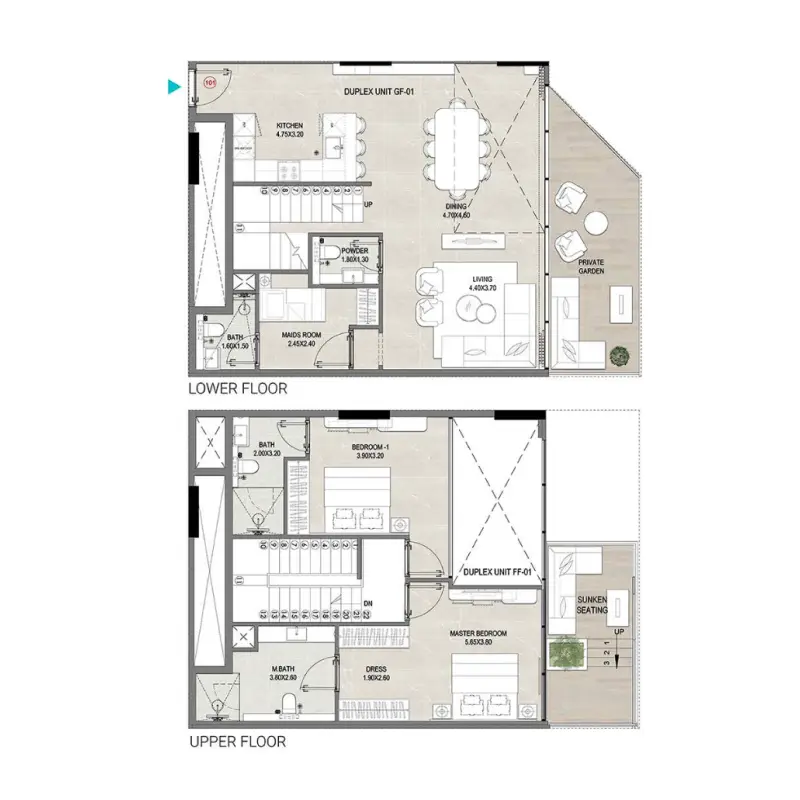 2 bedroom