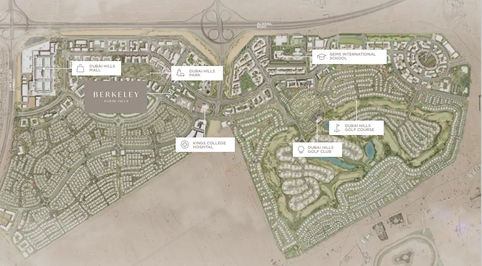 The Berkeley Residences master plan