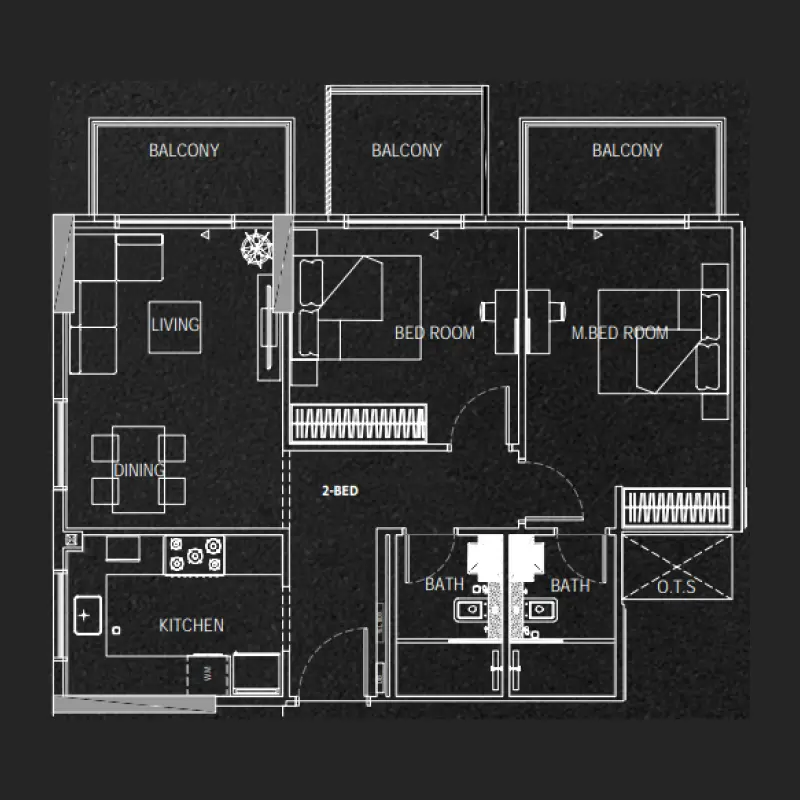 2 bedroom