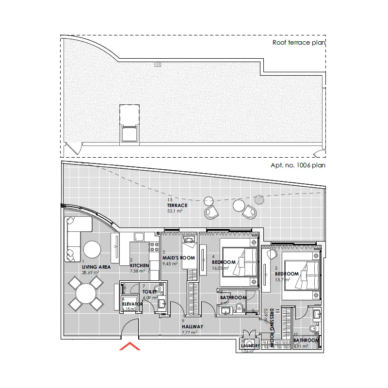 2 bedroom