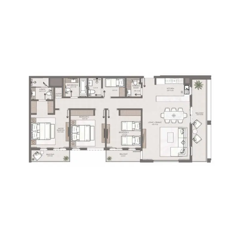3 bedroom