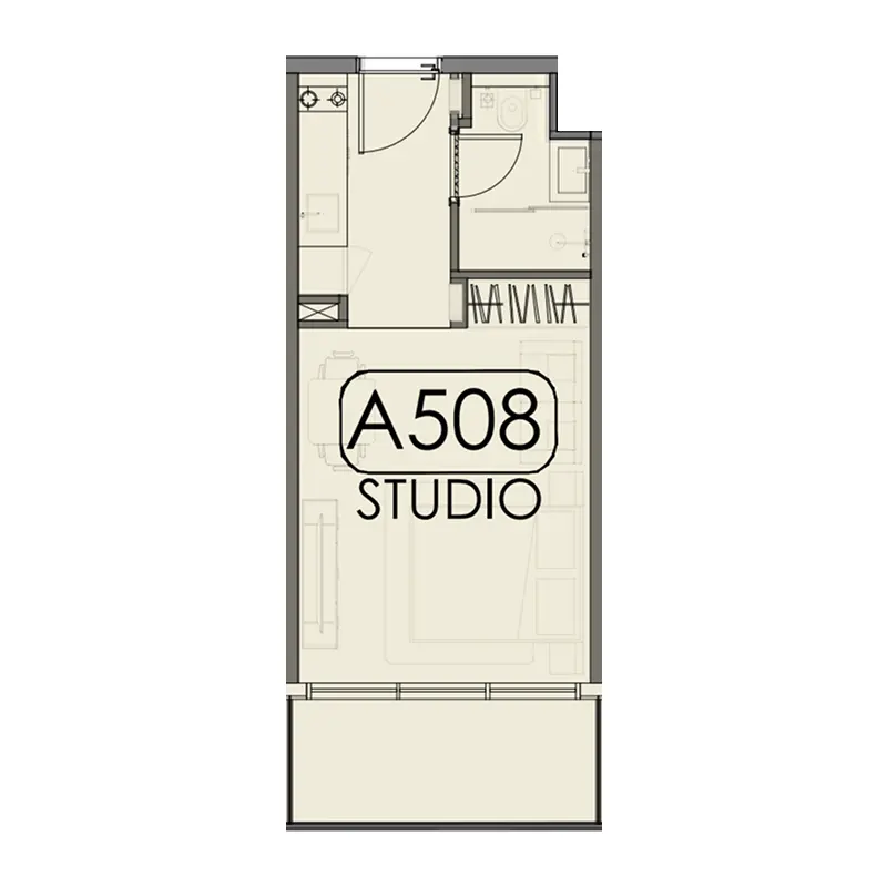 Studio Apartments -  Samana Hills South 2