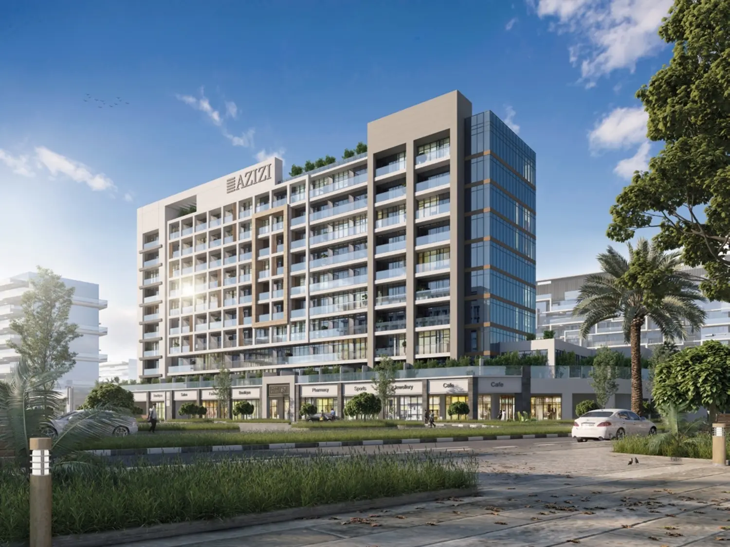 Riviera 67 in Mohammed Bin Rashid City (MBR) by Azizi - Exterior Image 3