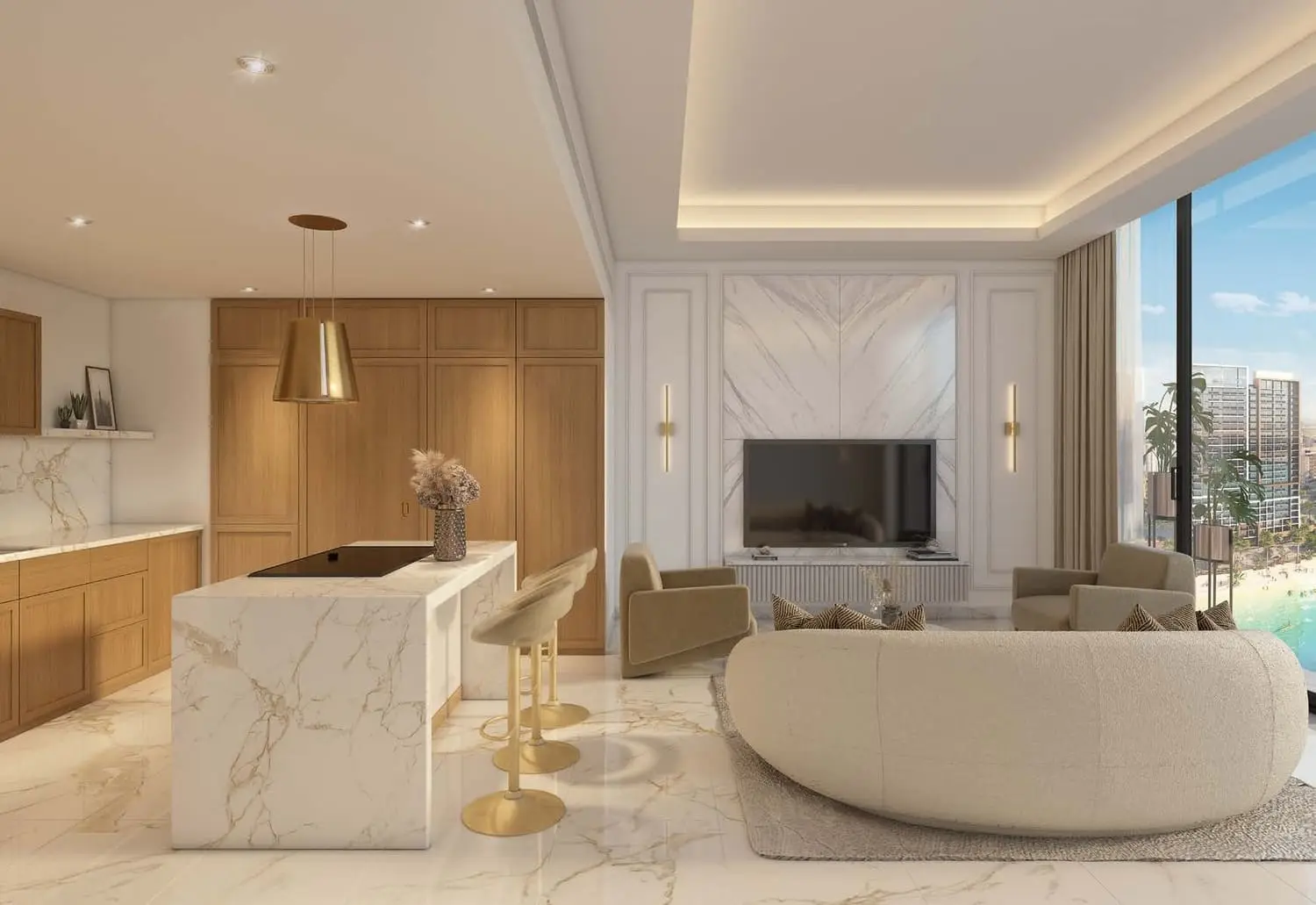 Riviera 67 in Mohammed Bin Rashid City (MBR) by Azizi - Interior Image 1