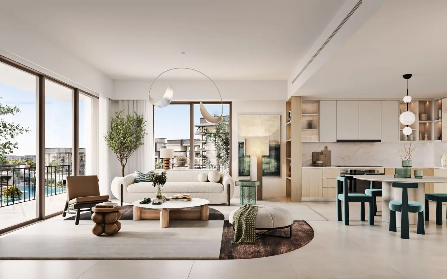 Ocean Point in Rashid Yachts and Marina by EMAAR - Interior Image 1