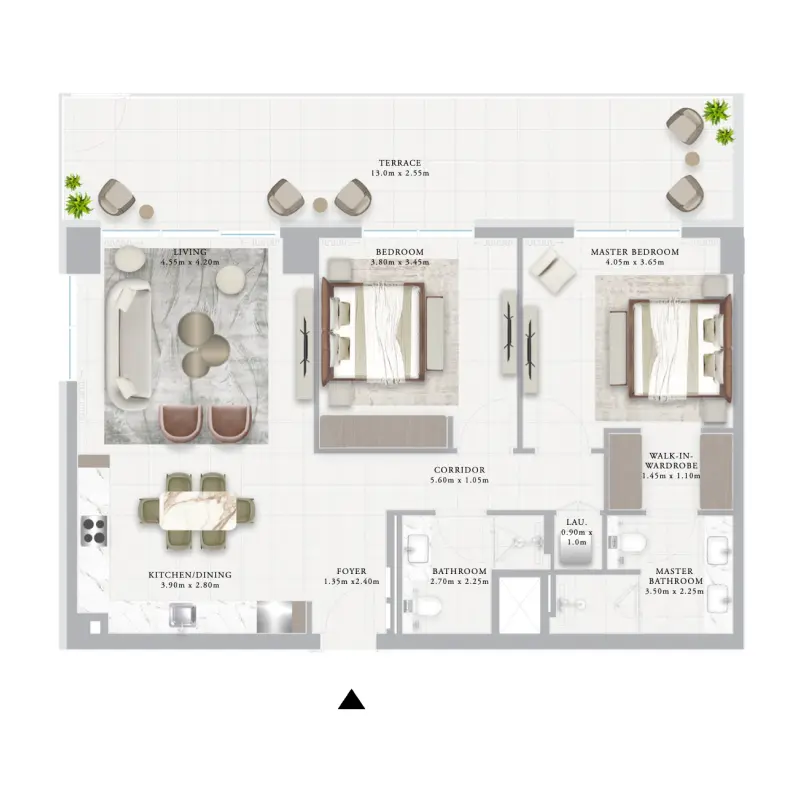 2 bedroom