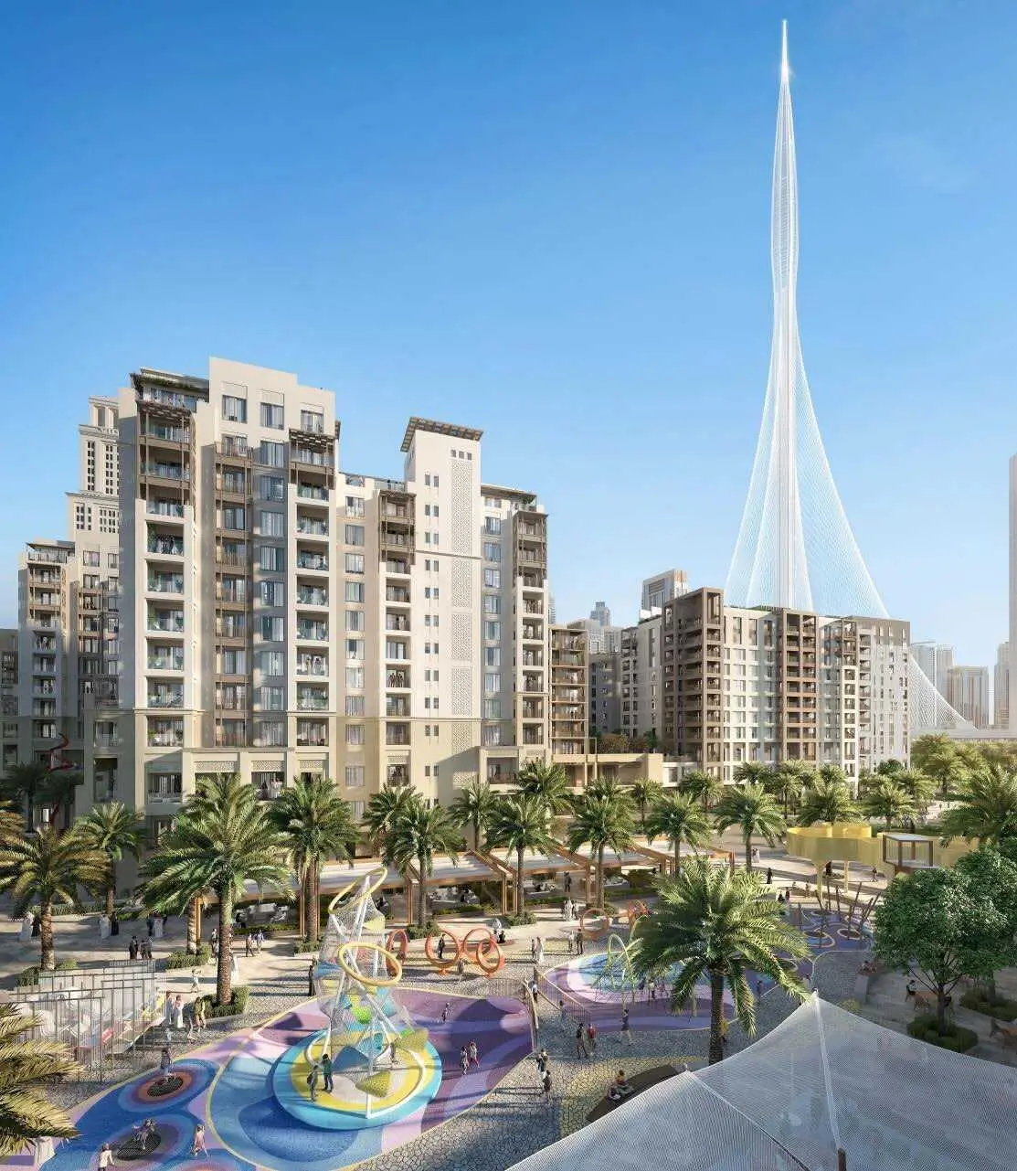 Bayshore at Creek Beach in Dubai Creek Harbour by EMAAR - Exterior Image 1