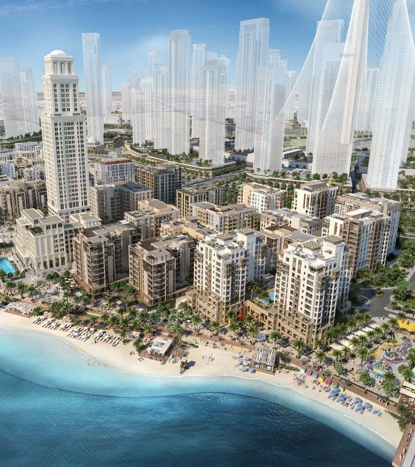 Bayshore at Creek Beach in Dubai Creek Harbour by EMAAR - Exterior Image 2