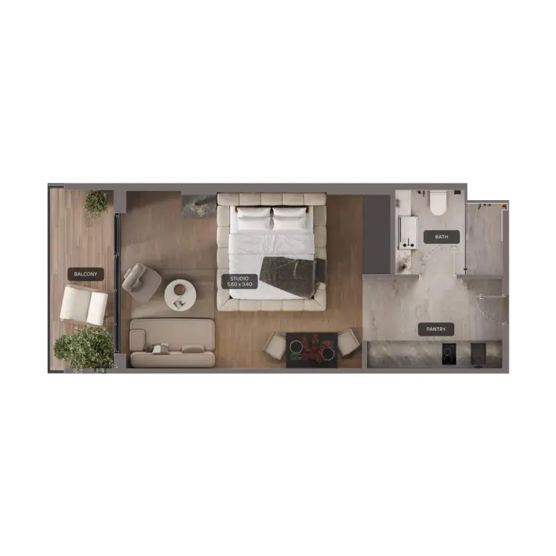 Studio apartments - Urban Life