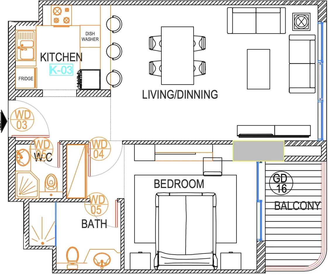 1 Bedroom apartments - Urban Life