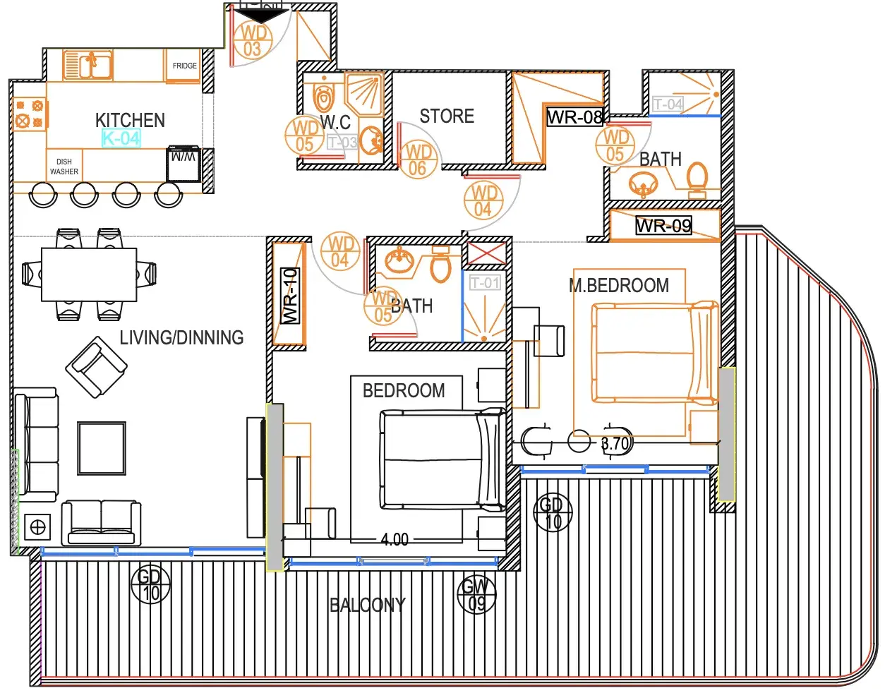 2 Bedrooms apartments - Urban Life