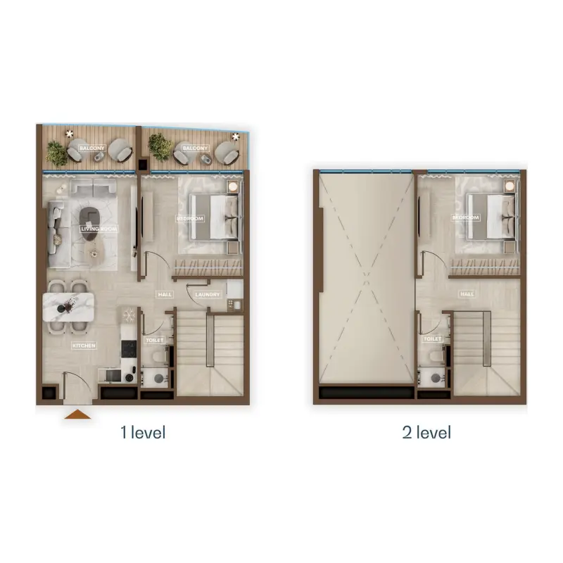 2 bedroom