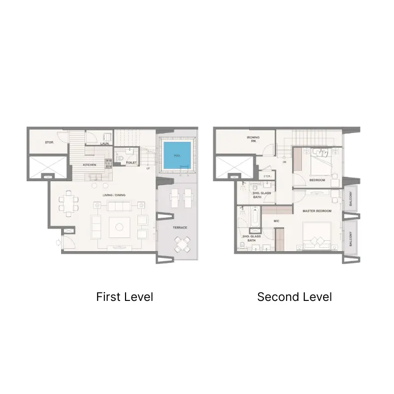 2 bedroom