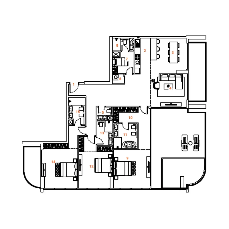 3 bedroom