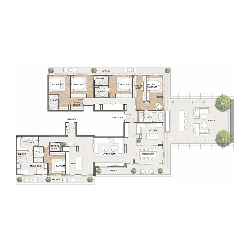 5 bedroom Penthouse -  Residences Du Port Autograph Collection