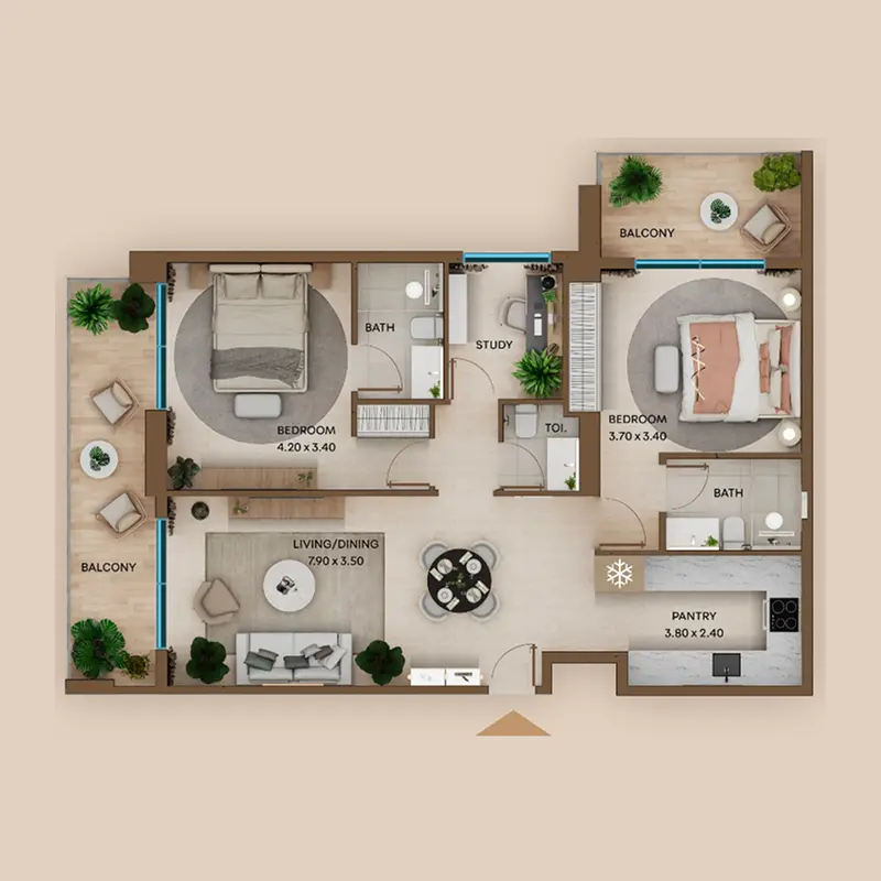 2,5 bedroom Apartments -  Coventry Living