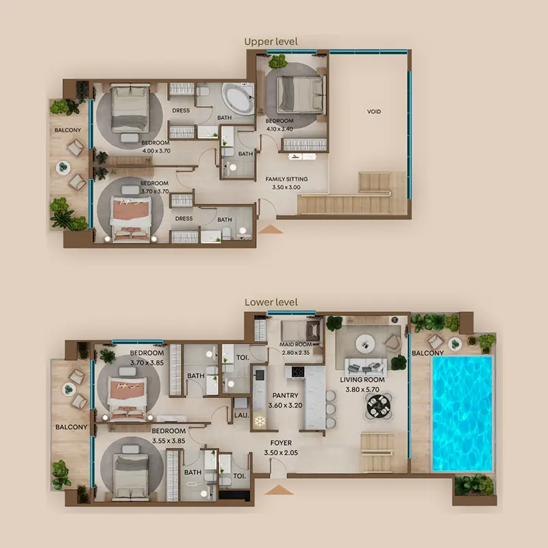 5 bedroom Duplex -  Coventry Living