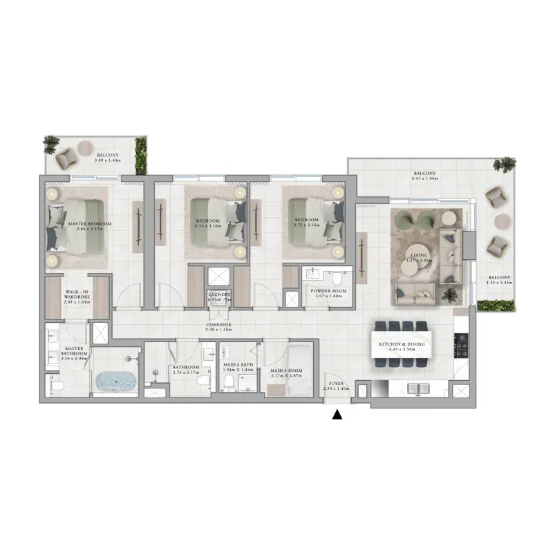 3 bedroom
