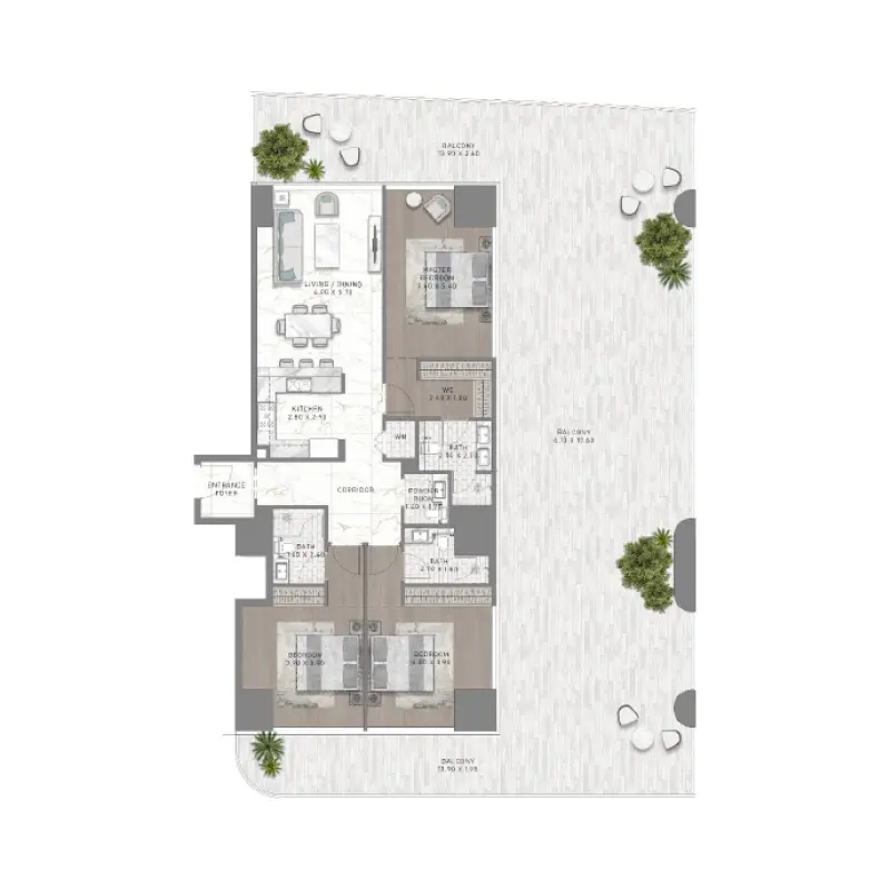 3 bedroom