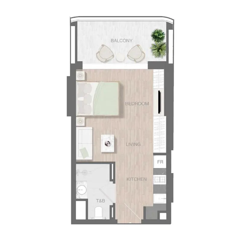 Studio Apartments -  ALTA V1EW