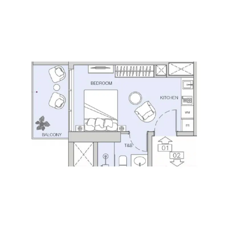 Studio Apartments -  The Fifth