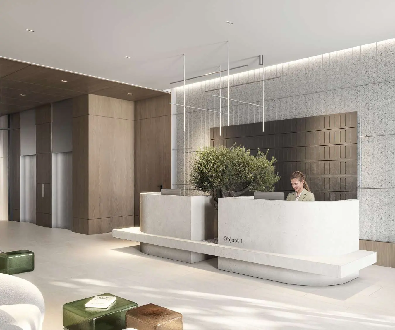 V1VID Tower in Jumeirah Village Triangle by Object 1 - Lobby Image 1
