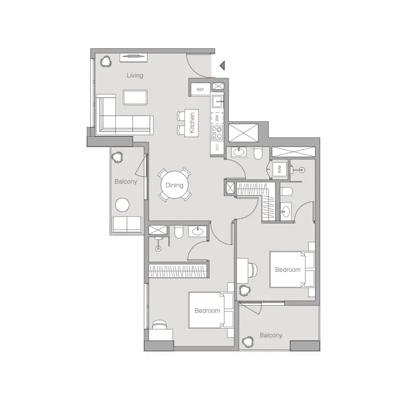 2 bedroom