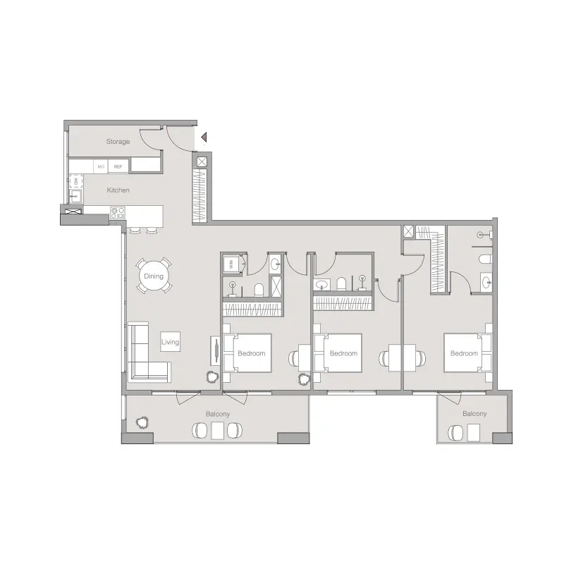 3 bedroom