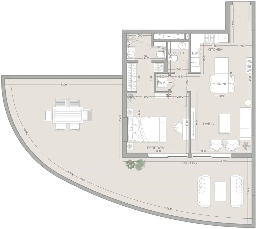 1 Bedroom apartments - ESSENL1FE Residence