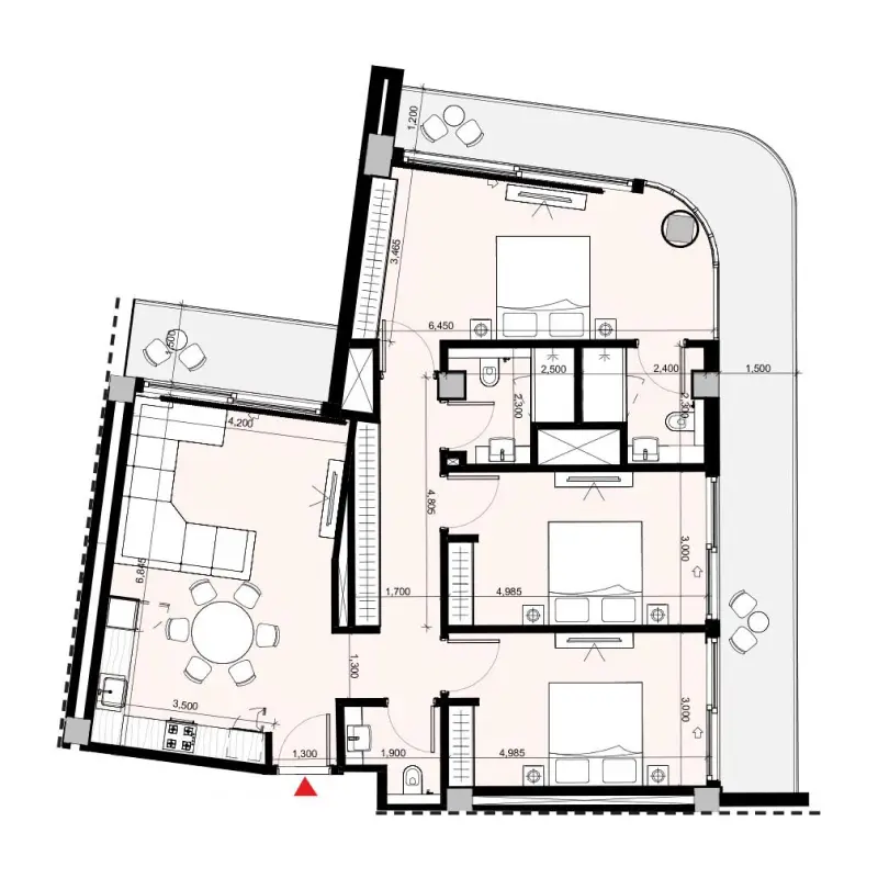 3 bedroom