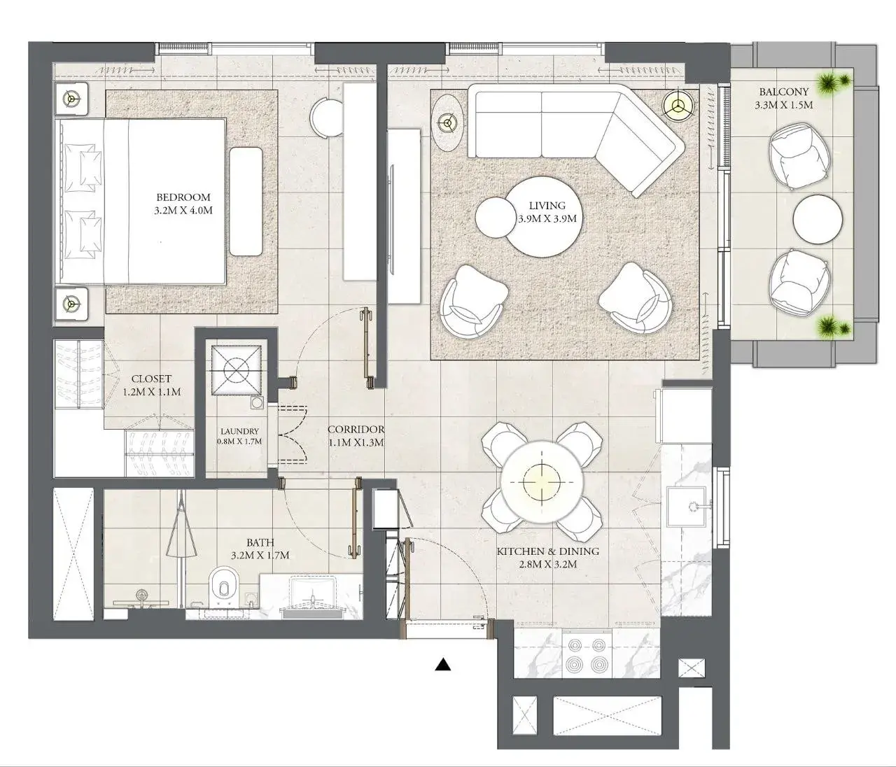 1 Bedroom apartments - Savanna