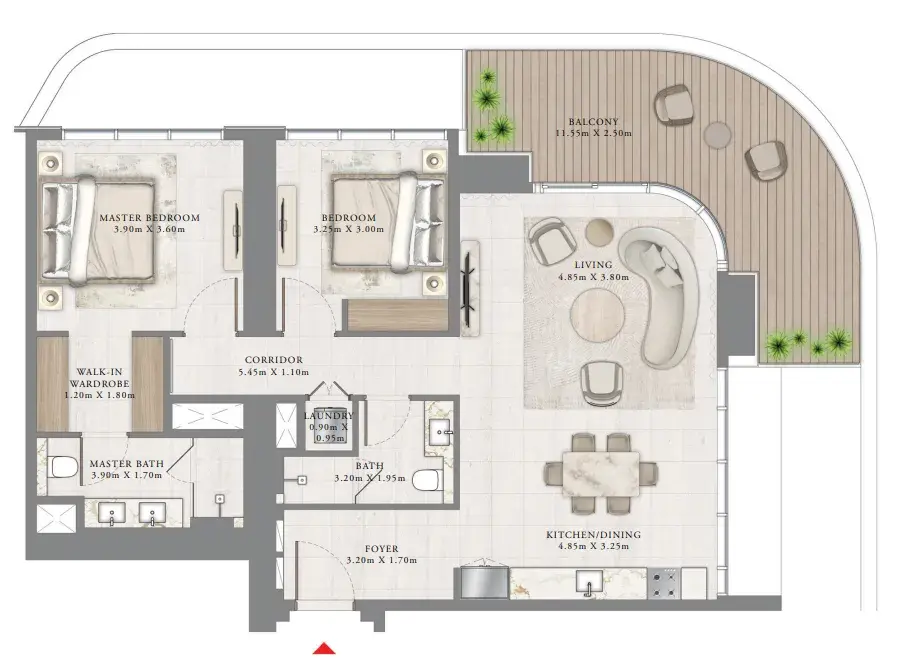 2 Bedrooms apartments - Seapoint