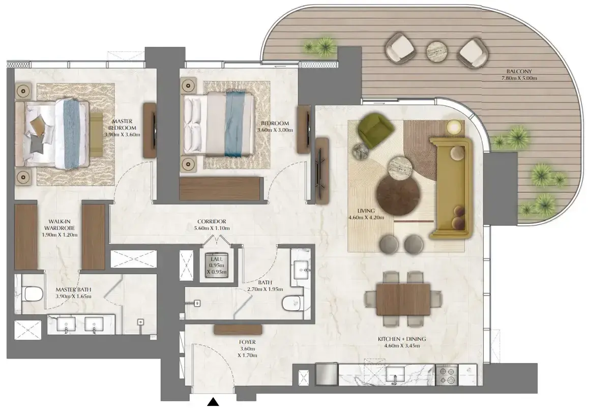 2 Bedrooms apartments - Address Residences Zabeel