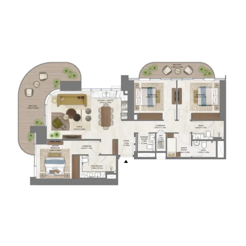 3 bedroom