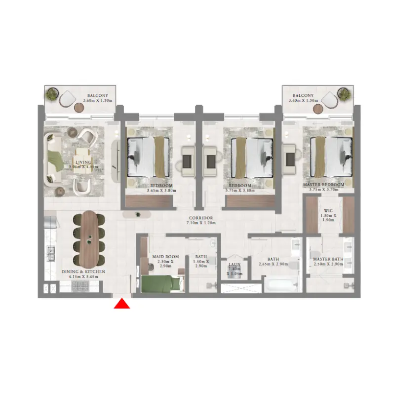 3 bedroom