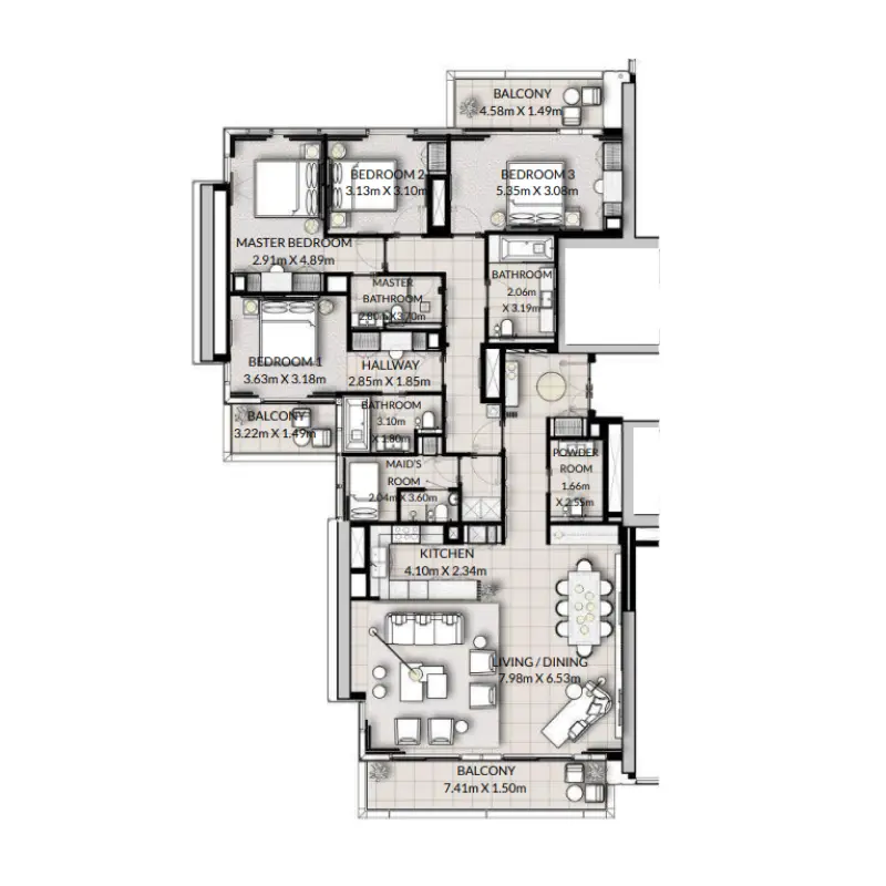 4 bedroom
