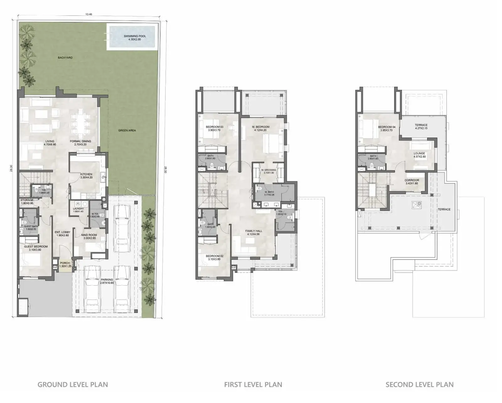 5 Bedrooms townhouse - Hayat 4 and 5