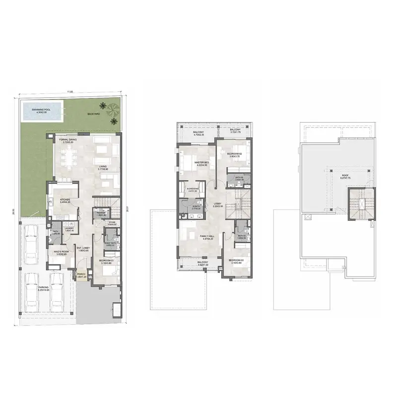4 bedroom Townhouse -  Hayat 4 and 5