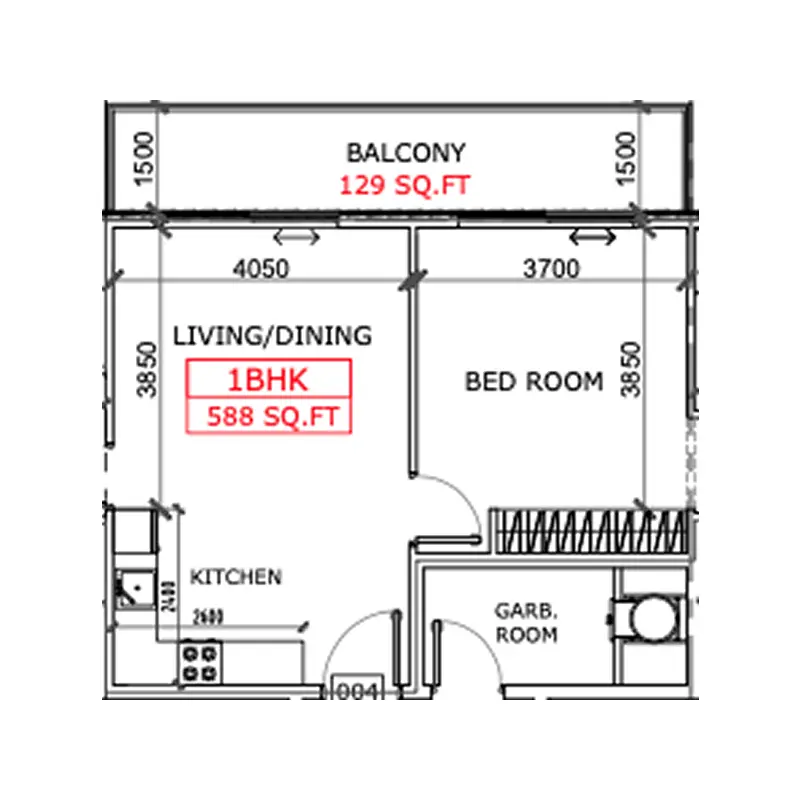 1 bedroom Apartments -  Coventry Place
