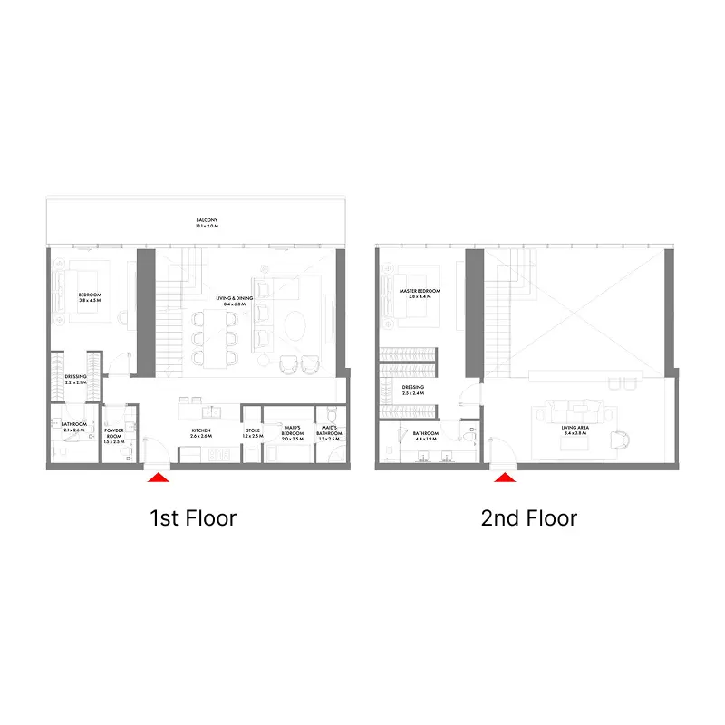 2 bedroom