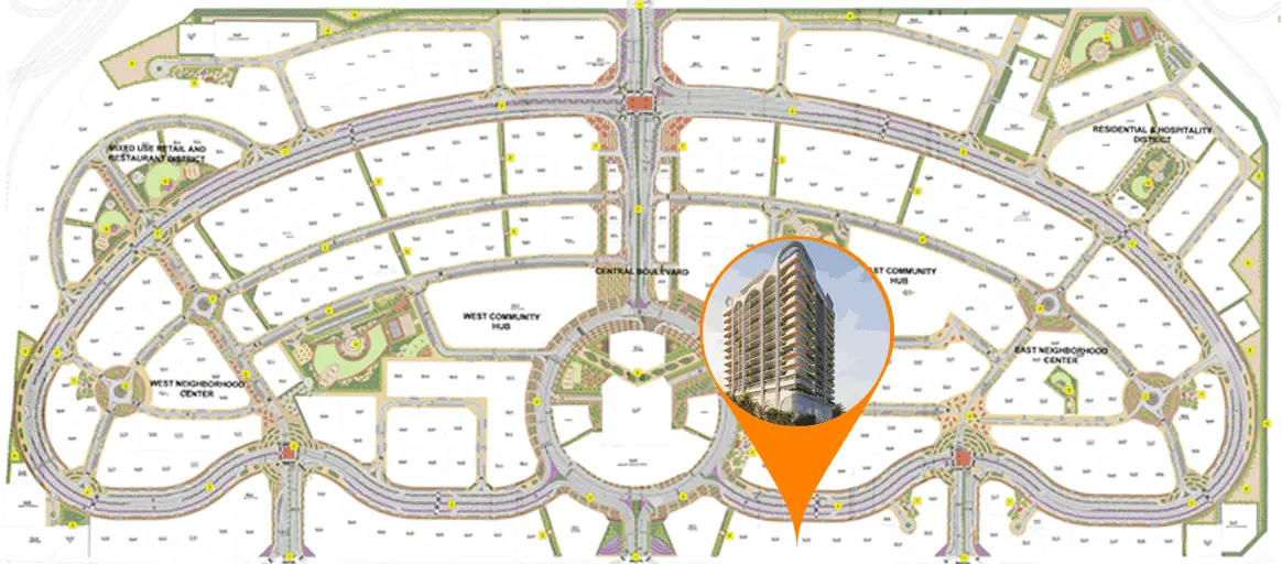 Weybridge Gardens 3 master plan