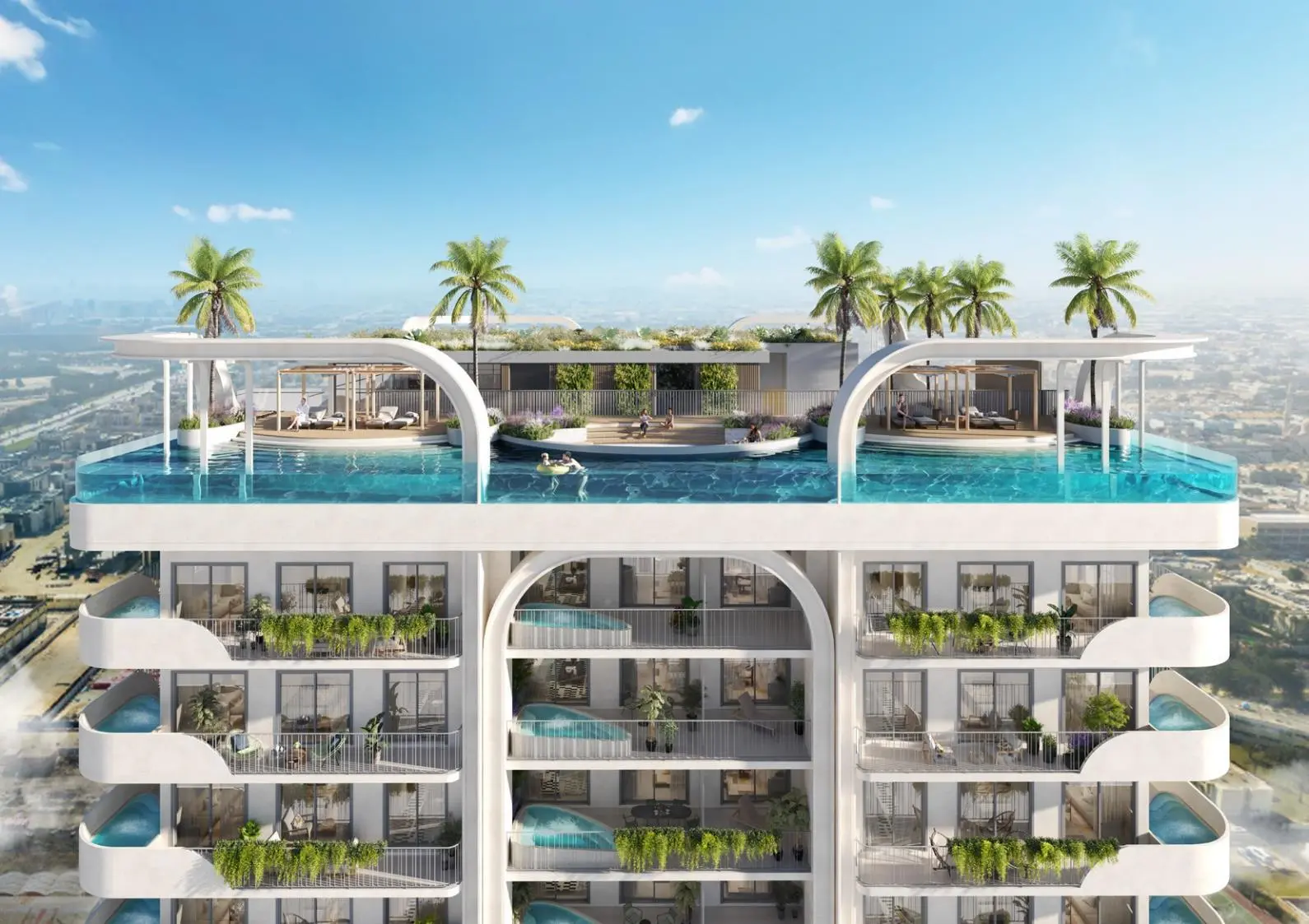 Weybridge Gardens 3 in Dubai Land Residence by Leos - Exterior Image 2