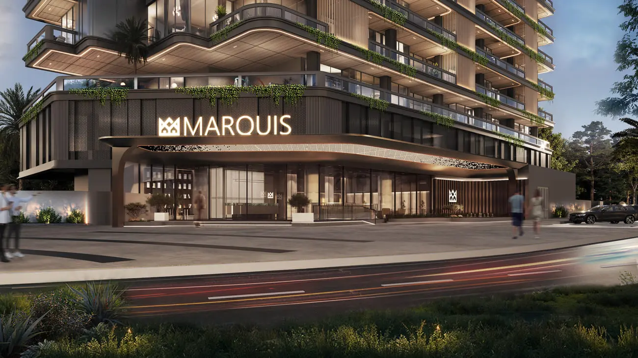 Marquis Vista in Dubai Land Residence by Marquis - Exterior Image 2